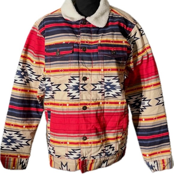 Brooklyn Cloth Other - Brooklyn Cloth Aztec Coat – Men's Medium – Western Style 🤠